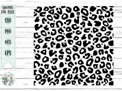 Leopard Print Pattern - Seamless - SVG - PNG - DXF - EPS SVG Serendipity and Art 