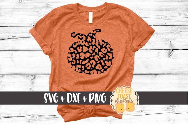 Leopard Print Pumpkin - Pumpkin SVG File SVG Cheese Toast Digitals 