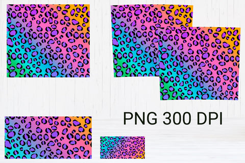 Leopard print sublimation design tumbler, mug, epoxy pen Sublimation Svetana Studio 