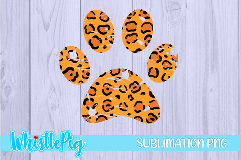 Leopard Print Sublimation Paw Print Sublimation Grunge Sublimation Grunge Leopard Paw Print Sublimation Bundle Leopard Sublimation Animal Sublimation Whistlepig Designs 