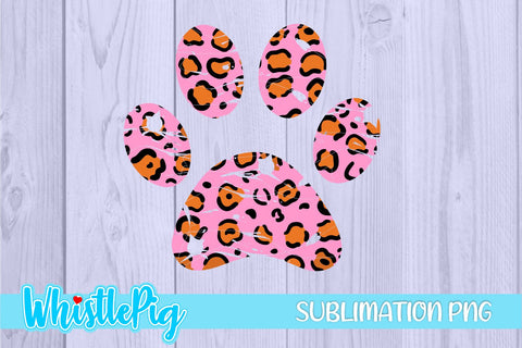 Leopard Print Sublimation Paw Print Sublimation Grunge Sublimation Grunge Leopard Paw Print Sublimation Bundle Leopard Sublimation Animal Sublimation Whistlepig Designs 