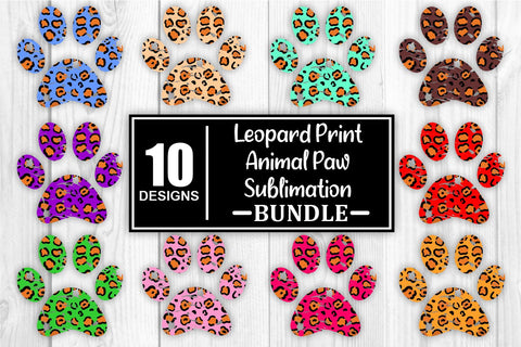 Leopard Print Sublimation Paw Print Sublimation Grunge Sublimation Grunge Leopard Paw Print Sublimation Bundle Leopard Sublimation Animal Sublimation Whistlepig Designs 