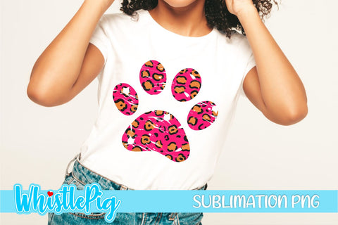 Leopard Print Sublimation Paw Print Sublimation Grunge Sublimation Grunge Leopard Paw Print Sublimation Bundle Leopard Sublimation Animal Sublimation Whistlepig Designs 