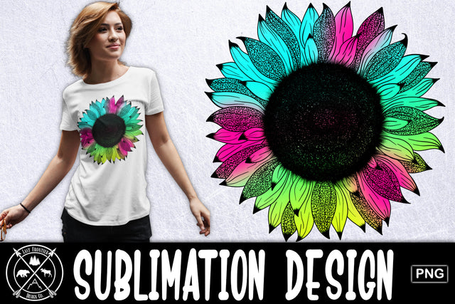 Leopard Print Sunflower Sublimation|Sublimation PNG Sublimation Last Frontier Design Co. 