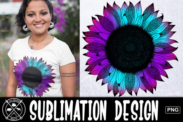 Leopard Print Sunflower Sublimation|Sublimation PNG Sublimation Last Frontier Design Co. 