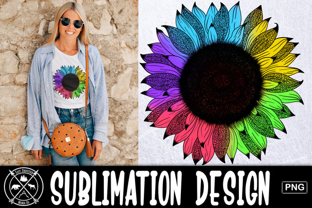 Leopard Print Sunflower Sublimation|Sublimation PNG Sublimation Last Frontier Design Co. 