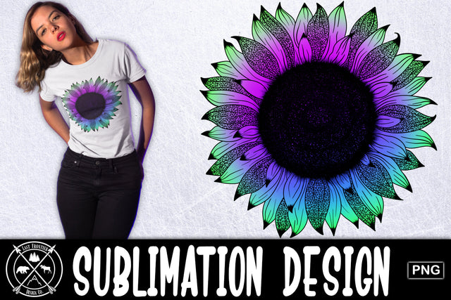 Leopard Print Sunflower Sublimation|Sublimation PNG Sublimation Last Frontier Design Co. 
