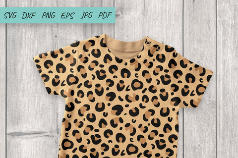 Leopard print Svg, Leopard Pattern Svg, Animal Background SVG Irina Ostapenko 