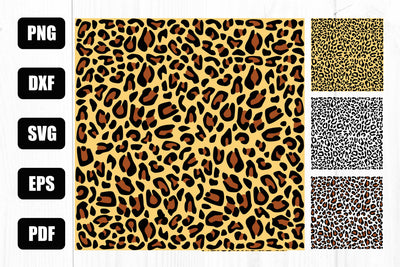 Leopard Print Svg, Leopard Pattern Svg, Animal Print Svg SVG Litke Designs 