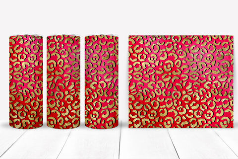 Leopard Print Tumbler I Valentines Day Sublimation Tumbler Sublimation Happy Printables Club 