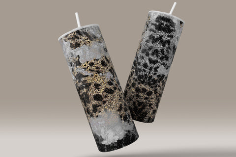 Leopard Print Tumbler Wrap, Cheetah Print Design, Skinny Tumbler 20 oz Design PNG, Seamless Sublimation Travel Tumbler Sublimation Syre Digital Creations 