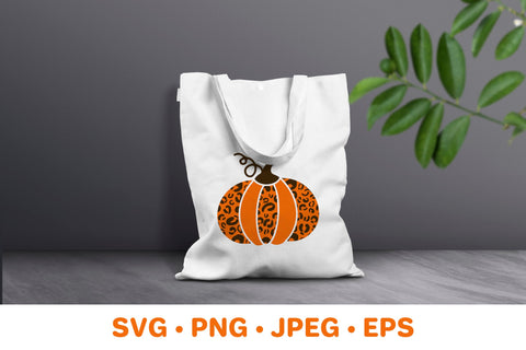 Leopard pumpkin bundle. Fall decorations. Thanksgiving SVG SVG LaBelezoka 