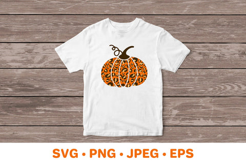 Leopard pumpkin bundle. Fall decorations. Thanksgiving SVG SVG LaBelezoka 