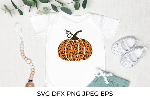 Leopard Pumpkin. Fall decorations. Thanksgiving SVG SVG LaBelezoka 