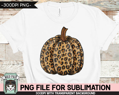 Leopard Pumpkin SUBLIMATION design PNG, Leopard Pumpkin png file, Cheetah Pumpkin sublimation, Fall png, Autumn png, Halloween png, Thanksgiving png Sublimation Wild Pilot 