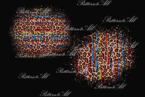 Leopard Serape PNG,Distressed Print Sublimation Patches, Serape PNG sublimation, Bleached effect,Mexican Serape backgrounds,Digital download Sublimation ArtStudio 