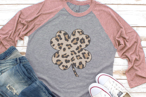 Leopard Shamrock SVG Morgan Day Designs 