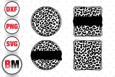 Leopard Shape SVG, PNG, DXF Files SVG BMDesign 