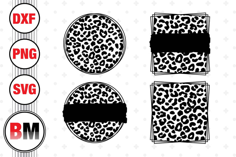 Leopard Shape SVG, PNG, DXF Files SVG BMDesign 