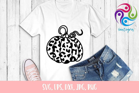 Leopard Skin Pumpkin SVG File SVG Sintegra 