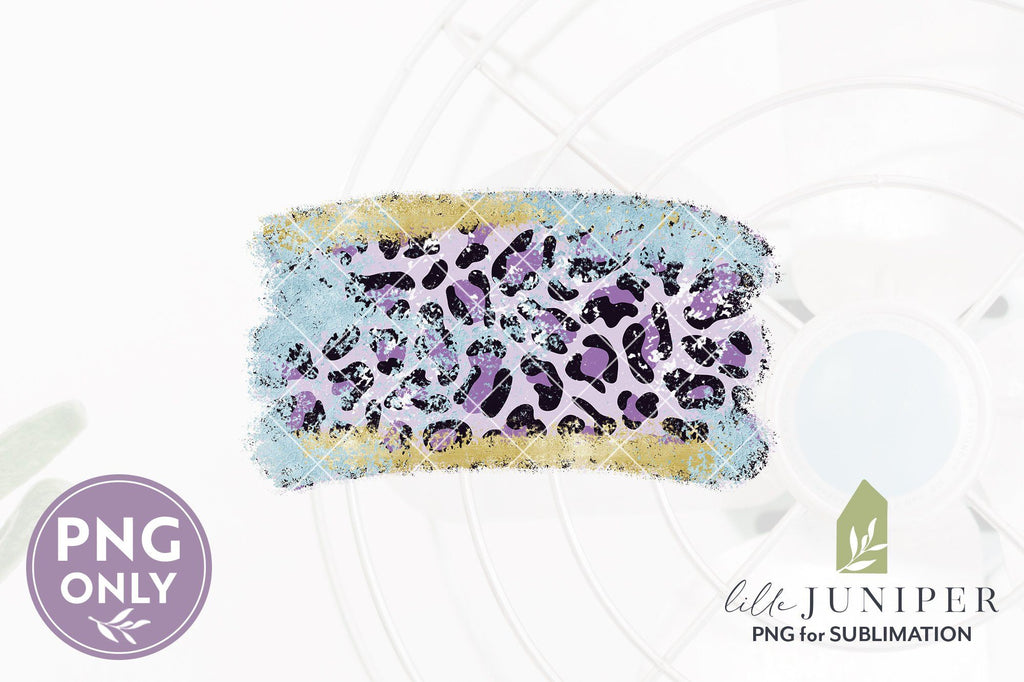 Leopard Sublimation Backgrounds Bundle of 5 Designs - So Fontsy