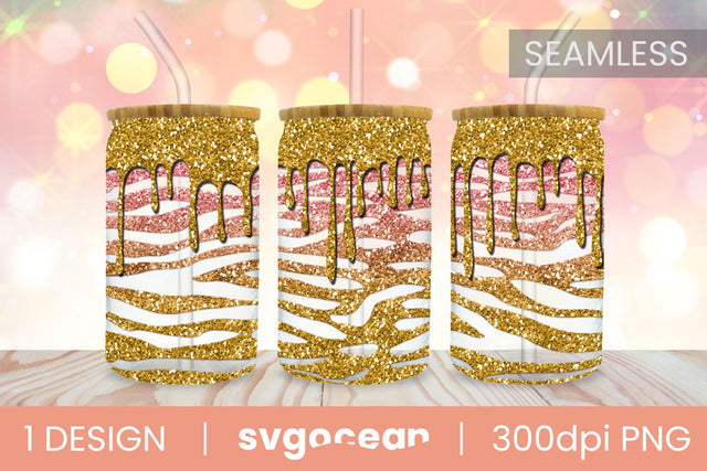 Leopard Sublimation Design | PNG | 16 Oz | 20 Oz Libbey Glass SVG SvgOcean 