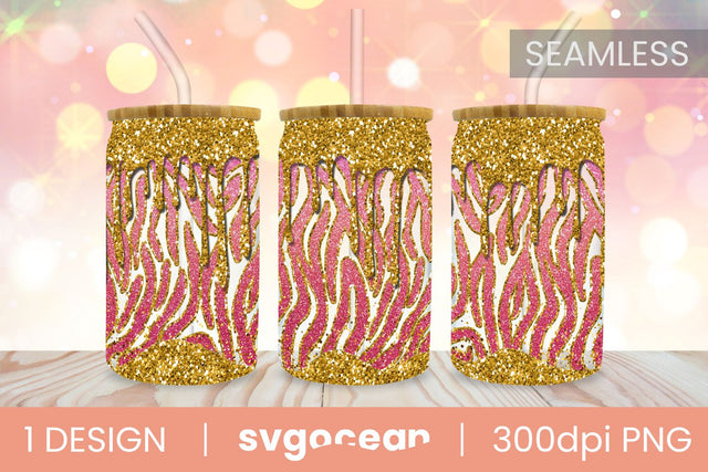 Leopard Sublimation | PNG | 16 Oz | 20 Oz Libbey Glass SVG SvgOcean 