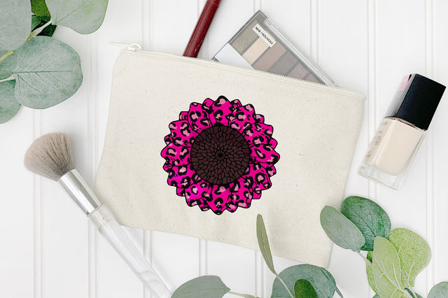 Leopard Sunflower Sublimation Sublimation Rupkotha 