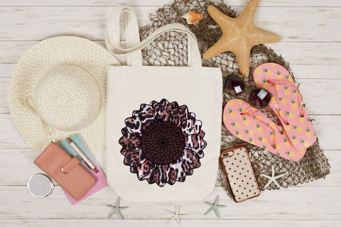 Leopard Sunflower Sublimation Sublimation Rupkotha 