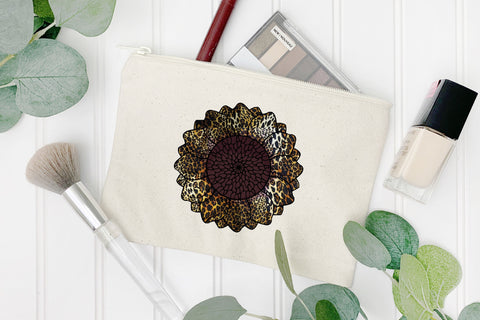 Leopard Sunflower Sublimation Sublimation Rupkotha 