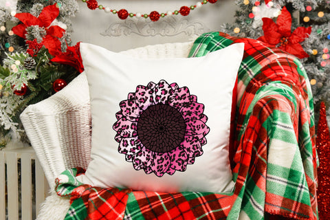 Leopard Sunflower Sublimation Sublimation Rupkotha 