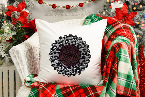 Leopard Sunflower Sublimation Sublimation Rupkotha 