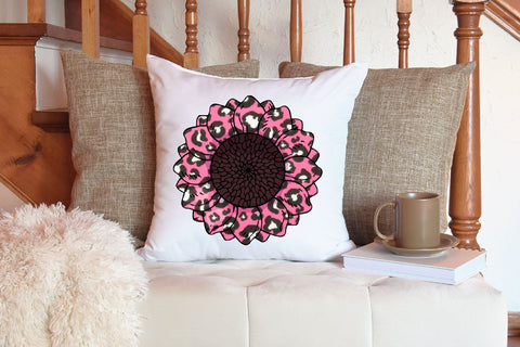 Leopard Sunflower Sublimation Sublimation Rupkotha 