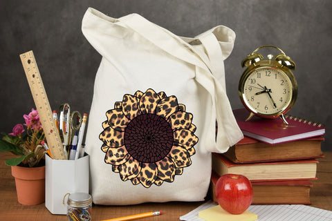 Leopard Sunflower Sublimation Sublimation Rupkotha 