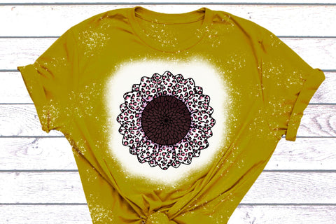 Leopard Sunflower Sublimation Sublimation Rupkotha 