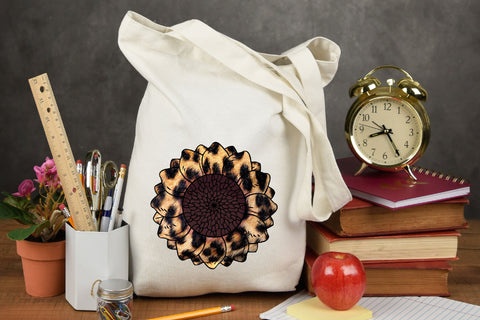 Leopard Sunflower Sublimation Sublimation Rupkotha 