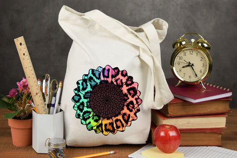 Leopard Sunflower Sublimation Sublimation Rupkotha 