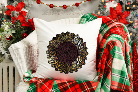 Leopard Sunflower Sublimation Sublimation Rupkotha 