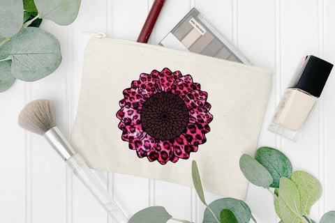 Leopard Sunflower Sublimation Sublimation Rupkotha 