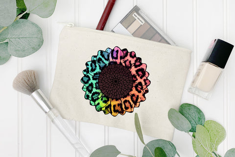 Leopard Sunflower Sublimation Sublimation Rupkotha 