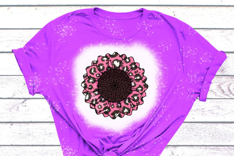 Leopard Sunflower Sublimation Sublimation Rupkotha 