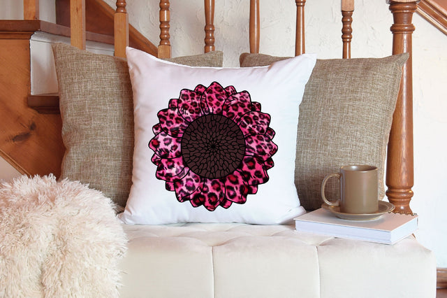 Leopard Sunflower Sublimation Sublimation Rupkotha 