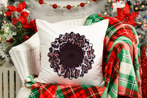 Leopard Sunflower Sublimation Sublimation Rupkotha 