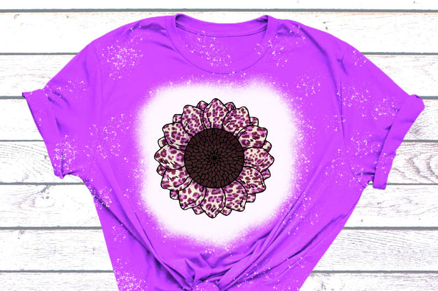 Leopard Sunflower Sublimation Sublimation Rupkotha 