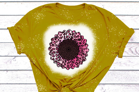 Leopard Sunflower Sublimation Sublimation Rupkotha 