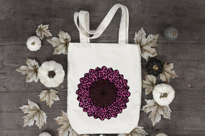 Leopard Sunflower Sublimation Sublimation Rupkotha 