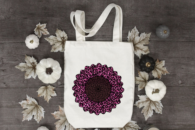 Leopard Sunflower Sublimation Sublimation Rupkotha 