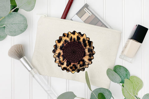 Leopard Sunflower Sublimation Sublimation Rupkotha 