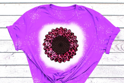 Leopard Sunflower Sublimation Sublimation Rupkotha 