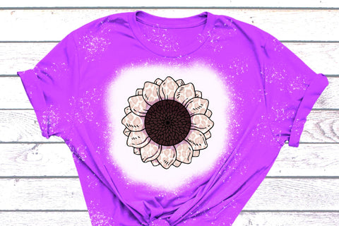 Leopard Sunflower Sublimation Sublimation Rupkotha 